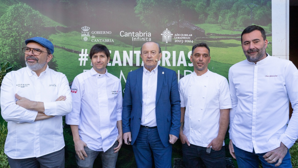 Los 5 chefs de Cantabria con estrella Michelin cocinarán en Madrid