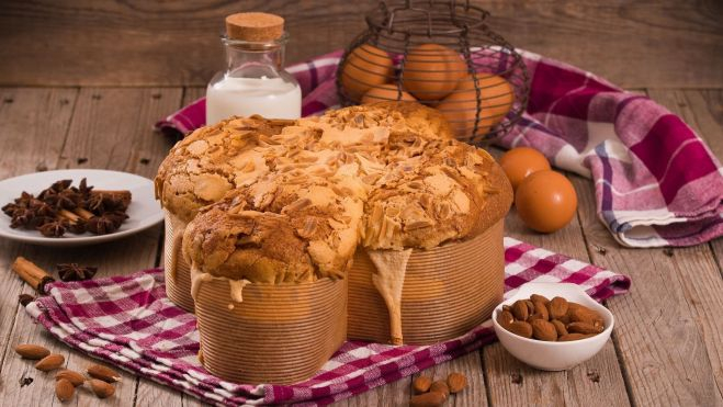 La colomba, el panettone de la Semana Santa