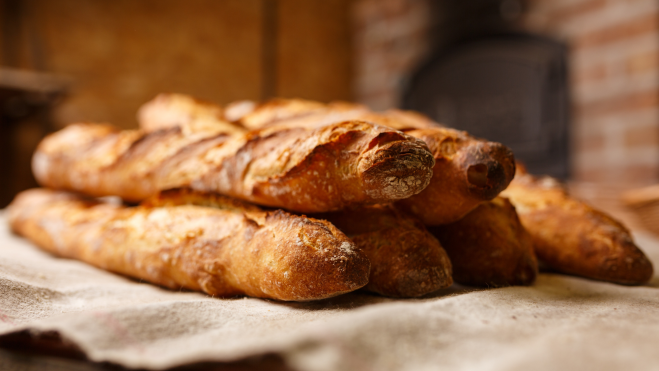 Pan de baguette / Foto: Pexels