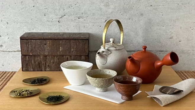 Servicio de té japonés / Foto: Casa Àsia