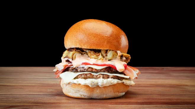 La Brava Burger de Hard Rock Café Barcelona / Foto cedida