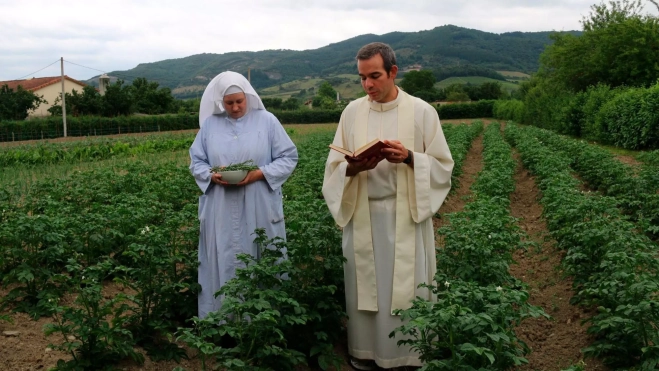 La huerta de las monjas clarisas / Foto: redes sociales