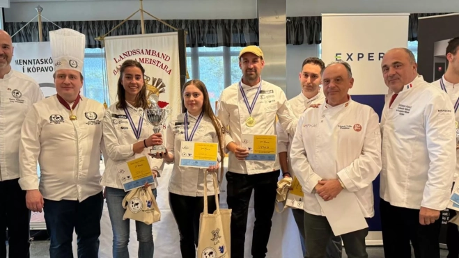 El equipo español en el Campeonato Internacional de Jóvenes Panaderos / Foto cedida