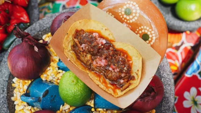 Tacos de Oaxaca Cuina Mexicana en Born Street Food / Foto cedida