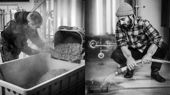 Elaboración de cerveza en REFU en la Vall d'Aran / Foto cedida