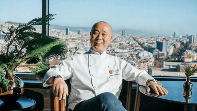 El chef japonés Nobu Matsuhisa en Barcelona / Foto: web