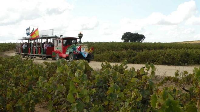 Tren del vino de Bodegas Andrade / Foto: web