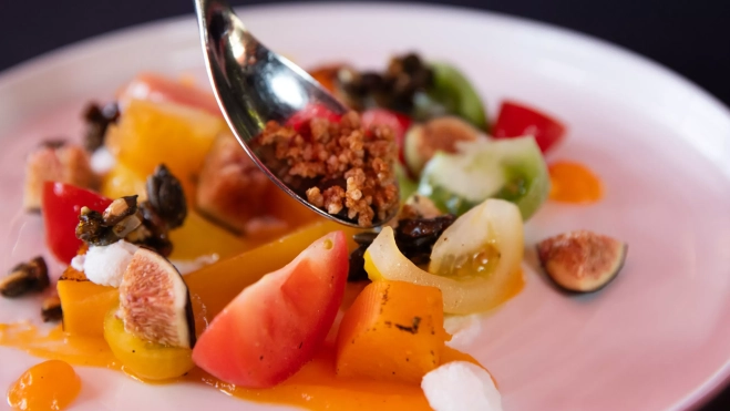 Ensalada de temporada en Shôko (Barcelona) / GALA ESPÍN