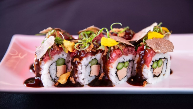 El uramaki beef roll de Shôko (Barcelona) / GALA ESPÍN