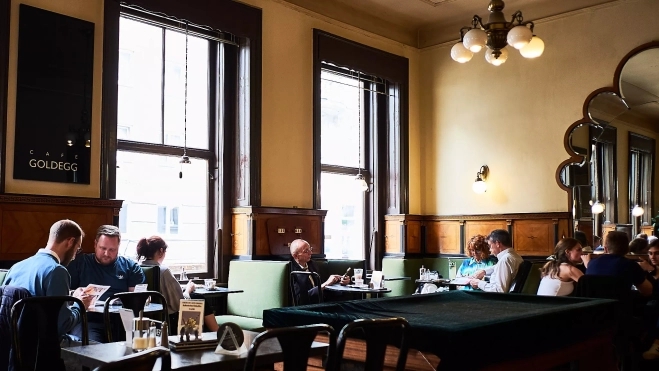  El Café Goldegg, un establecimiento histórico de Viena / Foto: Jose Luis Alegre 