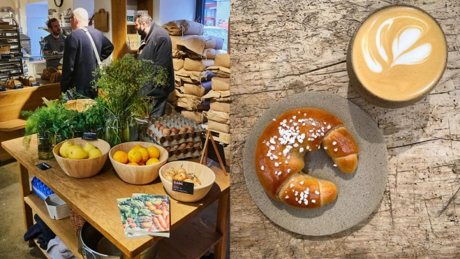 Panadería y desayuno en Meinklang Hofladen (Viena) / Foto: Jose Luis Alegre e Instagram