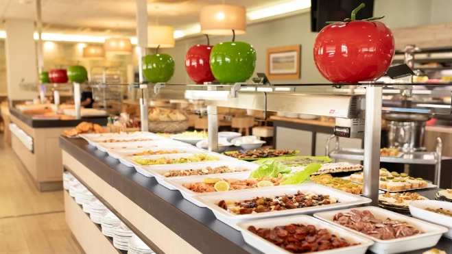 Así es el buffet libre de El Español, en Zaragoza - Hostal El Español 