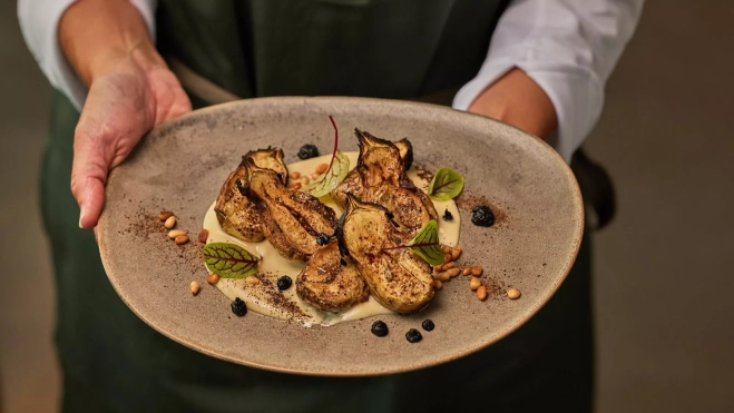 Uno de los platos de Superlocal en el Balcó Gastronòmic de Barcelona / Foto cedida