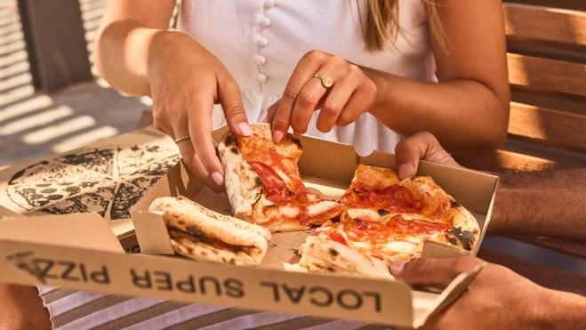 SuperPizzaLocal en el Balcó Gastronòmic de Barcelona / Foto cedida