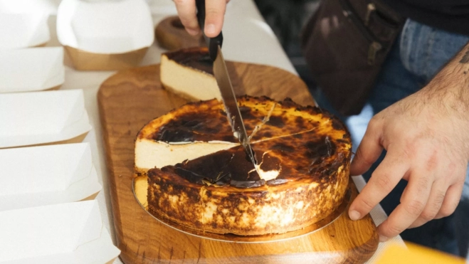 Tarta de queso de Jon Cake / Cedida