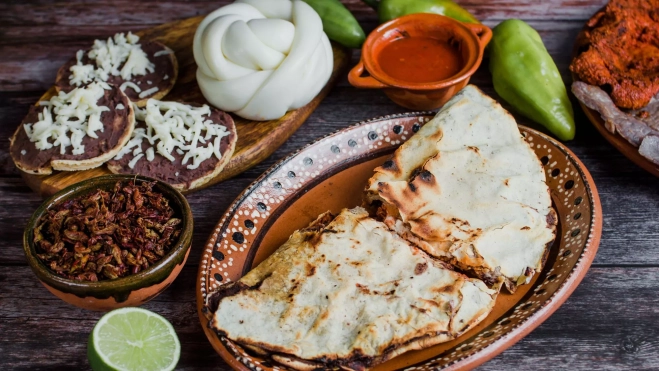 Comida tradicional de la zona de Oaxaca (México) / Canva