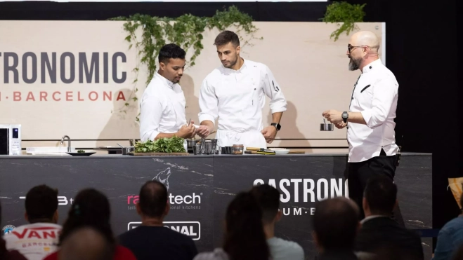 El chef Artur Martínez en el Gastronomic Forum Barcelona / cedida