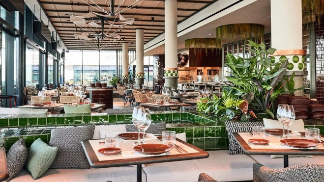 Interior del restaurante Eldelmar de los hermanos Torres en Barcelona / Cedida