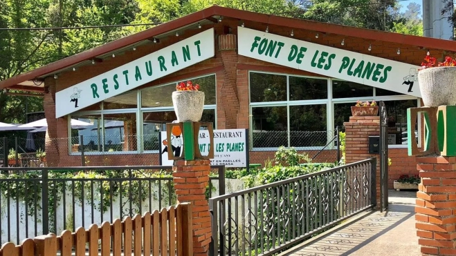 Restaurante Font de les Planes en Collserola (Barcelona) / Instagram