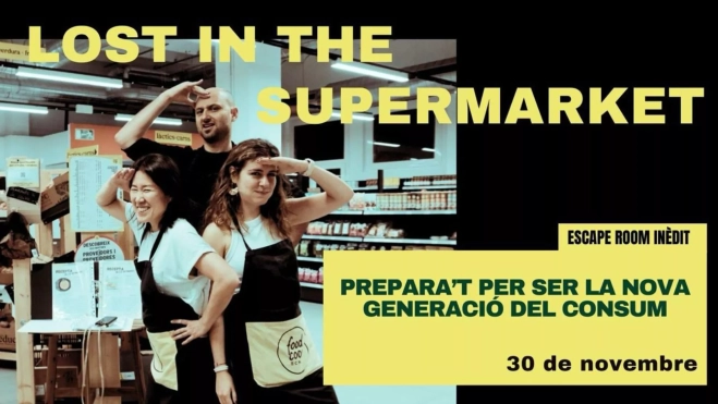 Imagen promocional del 'escape room' 'Lost in the supermarket' / Cedida