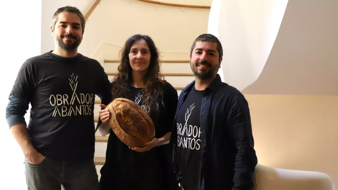 Los tres socios del Obrador Abantos (San Lorenzo de El Escorial) / Cedida