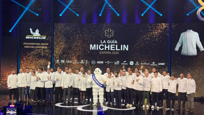 Los nuevos cocineros con una estrella Michelin en la Gala Michelin España 2025 / Iker Morán