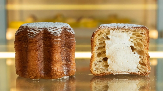 El 'pandoro' de croissant de Oriol Carrió / Cedida