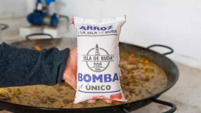 Arroz Illa de Buda de la variedad bomba / Cedida