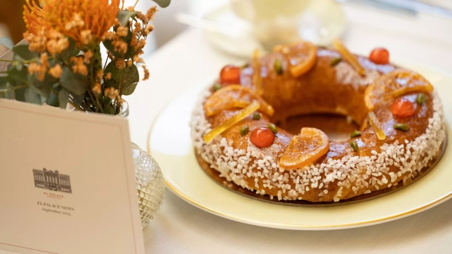 Roscón de Reyes en El Palace Barcelona / Cedida