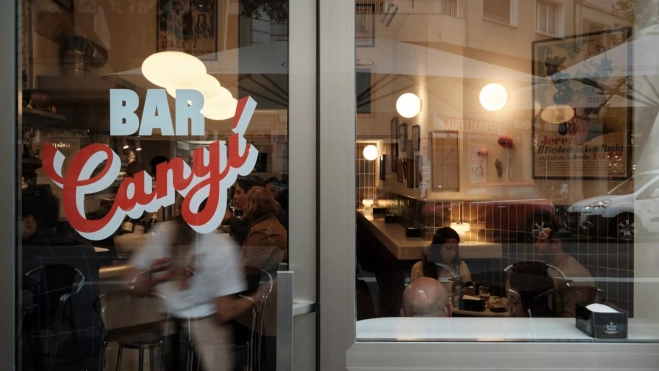 La entrada del Bar Canyí en Barcelona / cedida