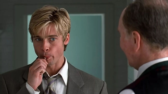 Brad Pitt en una escena de la película '¿Conoces a Joe Black?' / Web