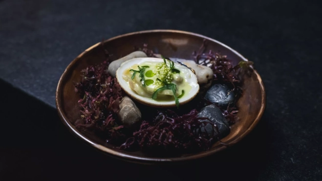 Uno de los platos del restaurante Besta (Barcelona) / Cedida